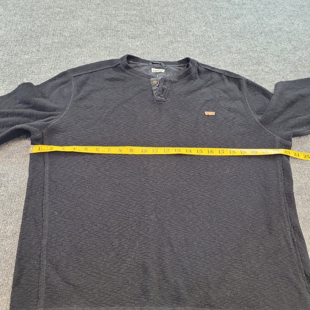 Lot of 2 Levis Henley Lightweight Sweaters Mens L Long Sleeves - Picture 11 of 15